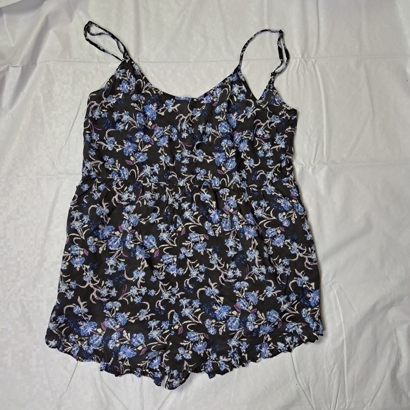 FREE People Floral Strappy Romper - Picture 3 of 9